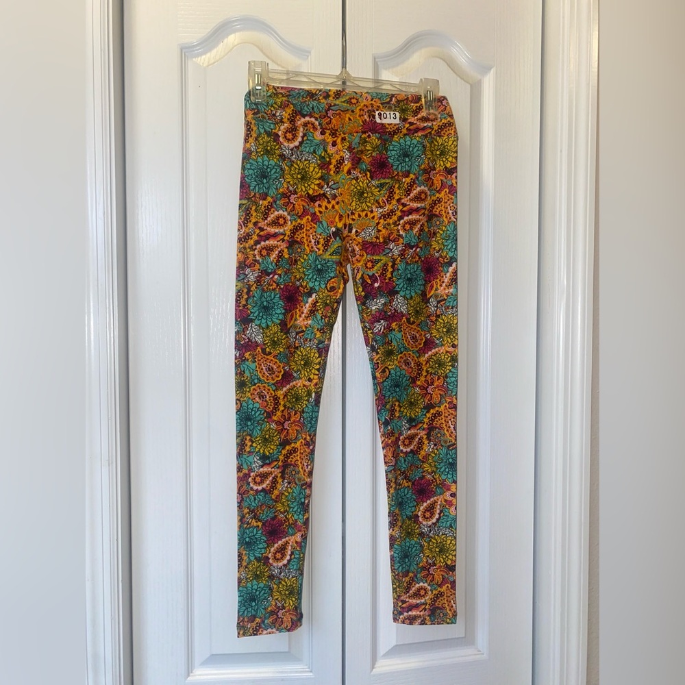 NEW LuLaRoe Paisley/Floral OS Leggings 9013